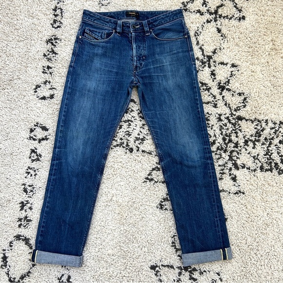 Diesel Black Gold Selvedge Denim Jeans, 29x31, Made in Italy, RARE - EUC - Picture 1 of 16